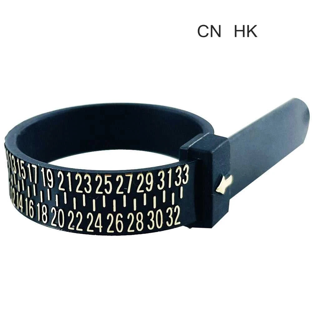 UK USA British American European Standard Measurement Belt Bracelet Rings Sizer Finger Size Screening Jewellery Tool Custom Logo The jack market .AU The jack market .AU Jewellery & Chains $ 52 14:771#Black Japan