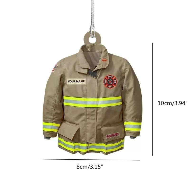 for Creative Firefighter Decoration Acrylic Fireman Helmet Style Pendant School Rewards for Ideal Gifts for Men Boys D7YA