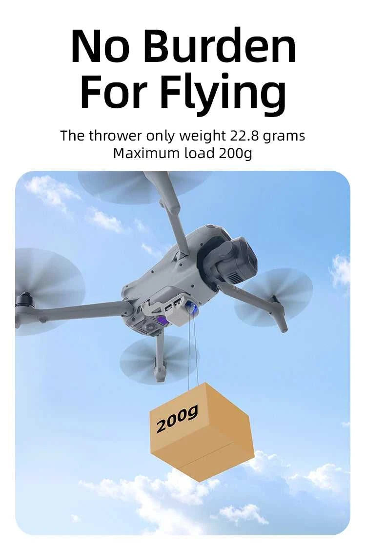 RCSTQ Airdrops Transport System For DJI Air 3s Drone Accessories Thrower Payload Dropper Transport Device for Fishing Wedding The jack market .AU The jack market .AU Drones $ 68 14:200006151#Drone Dropper;200000828:201589807#For DJI Air 3S