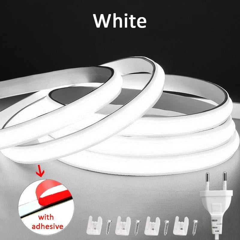 220V Led Strip High Brightness COB LED Strip 220V Flexible Ribbon for Room Bedroom Kitchen Lighting The jack market .AU The jack market .AU Home $ 63 136:9131245839#White;14:29#no ON-OFF switch;249:200006308#4m