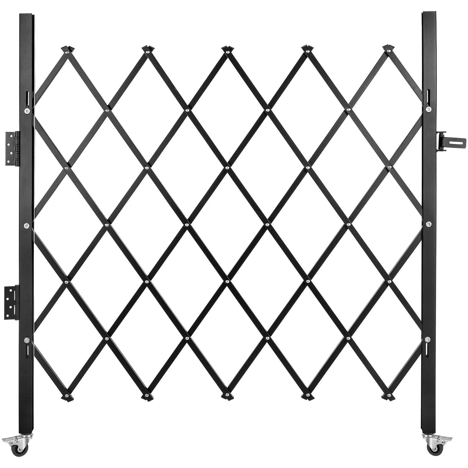 SucceBuy Single Folding Security Gate 1.5-2mx1.22-3.66m Folding Door Gate Steel Accordion Flexible Expanding Security Gate Black The jack market .AU The jack market .AU Home $ 219 14:771#black 1.66x1.22m;200007763:100014852