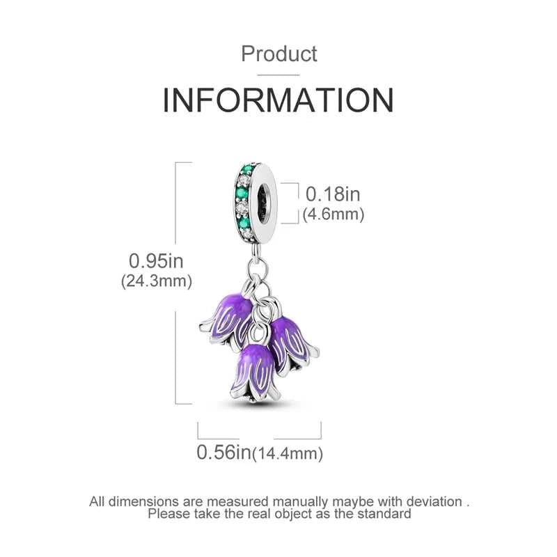 2025 Hot New Original Flower Pendant 925 Sterling Silver Rose charm Fit bracelet diy For Women Elegant bead Daily Wear Fine gift The jack market .AU The jack market .AU Jewellery & Chains $ 50 200000226:200013901#NBB0022-18