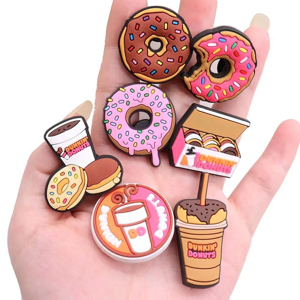 1-11PCS PVC Shoe Charms Food Donuts Coffee Buckle Clog Fit Wristbands Shoe Decoration Ornaments Accessories Holiday Present The jack market .AU The jack market .AU Step Up Your Style: Trendy Shoes for Every Occasion! $ 46 14:202530813