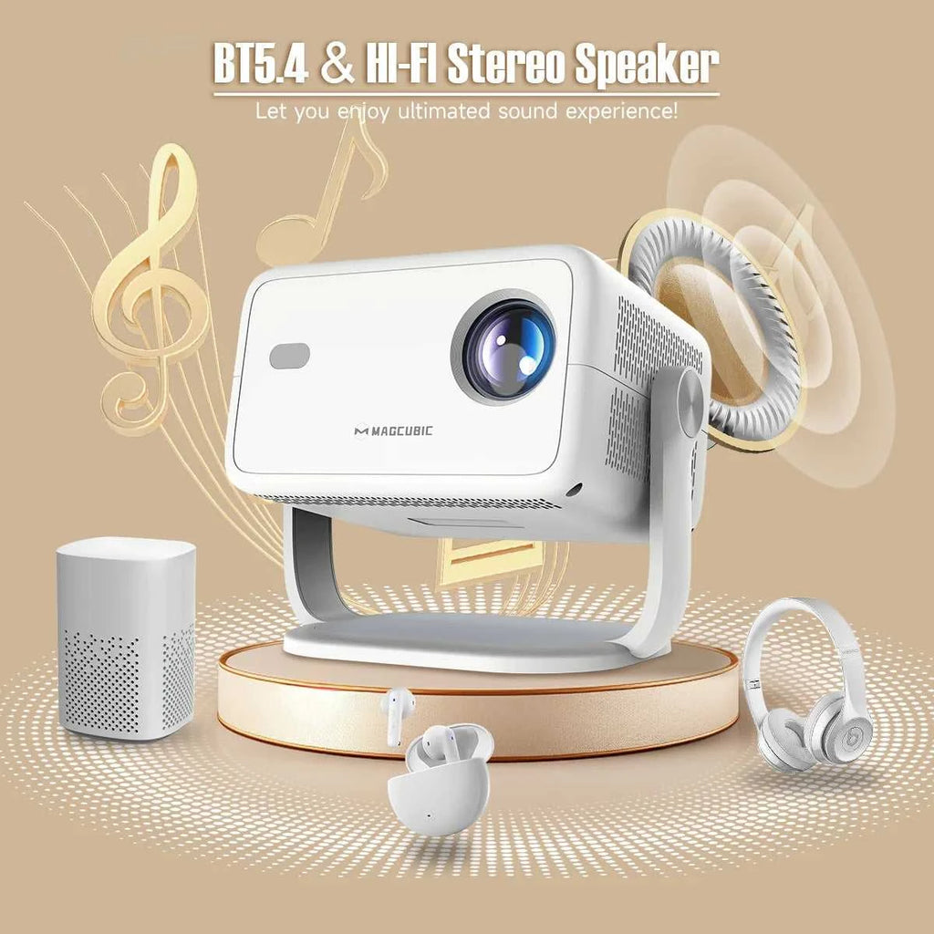 Magcubic Native 1080P 650ANSI 8K Android14 L018 Projector With Auto Keystone Correction Focus Wifi6 BT5.4 Portable Movie Outdoor The jack market .AU The jack market .AU Accessories Electronics $ 203 14:201441169#White;200007763:201336104;200009209:201447604