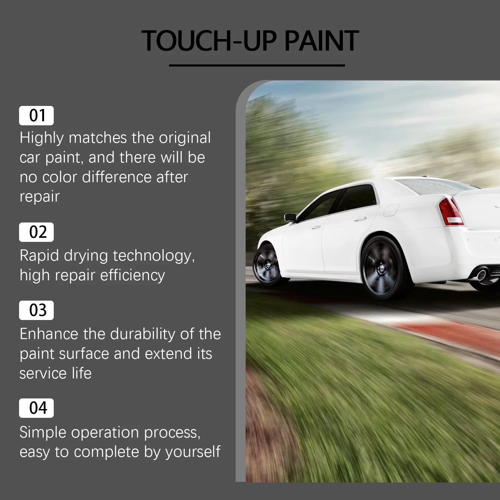 Car Scratch Remover Paint Care Tools Paint Care Auto Body Polishing Cleaner Suitable For Polishing And Care Of White Car Paint