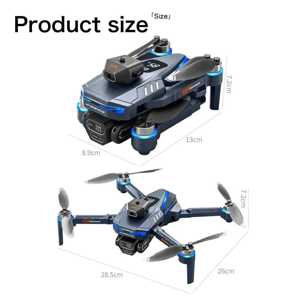 NEW GT8 Drone HD Aerial Photography Intelligent Obstacle Avoidance Smart Hover Helicopter 360° Flip Remote Control Quadcopter The jack market .AU The jack market .AU Drones $ 119 14:29#QZ-GT8