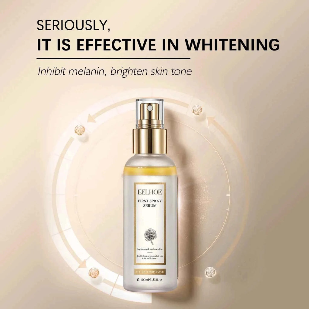 GlowSerum White Truffle Radiance Spray - Moisturizes, Brightens, Fades Dark Spots & Shrinks Pores