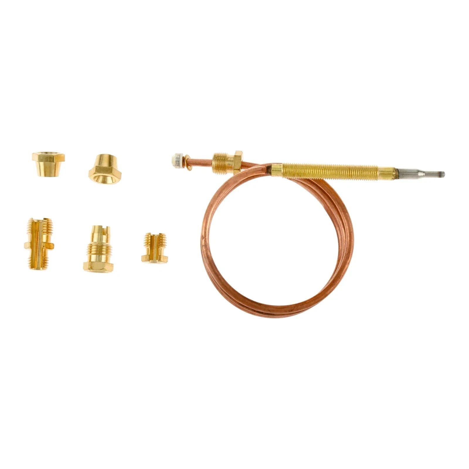 5pcs/kit Universal Gas Thermocouple Valve with Five Fixed Parts 60/90/150cm Gas Appliance for Oven Cooker Hot Water Boiler Grill The jack market .AU The jack market .AU Home $ 29 14:29#90cm