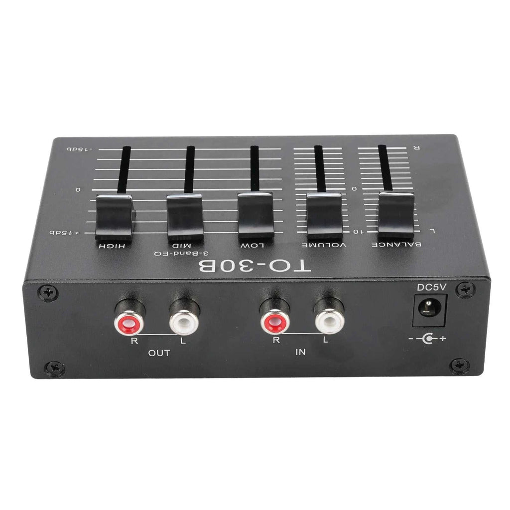 0.5W Phono Preamp 2 Channel Digital Sound Equalizer 3 Band 12dB High Mid Low Tone Adjustment Balanced Volume Control 5V DC The jack market .AU The jack market .AU Accessories Electronics $ 84 35:8327382#5V