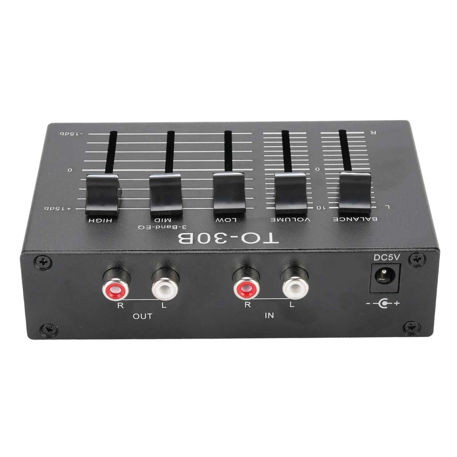 0.5W Phono Preamp 2 Channel Digital Sound Equalizer 3 Band 12dB High Mid Low Tone Adjustment Balanced Volume Control 5V DC The jack market .AU The jack market .AU Accessories Electronics $ 84 35:8327382#5V