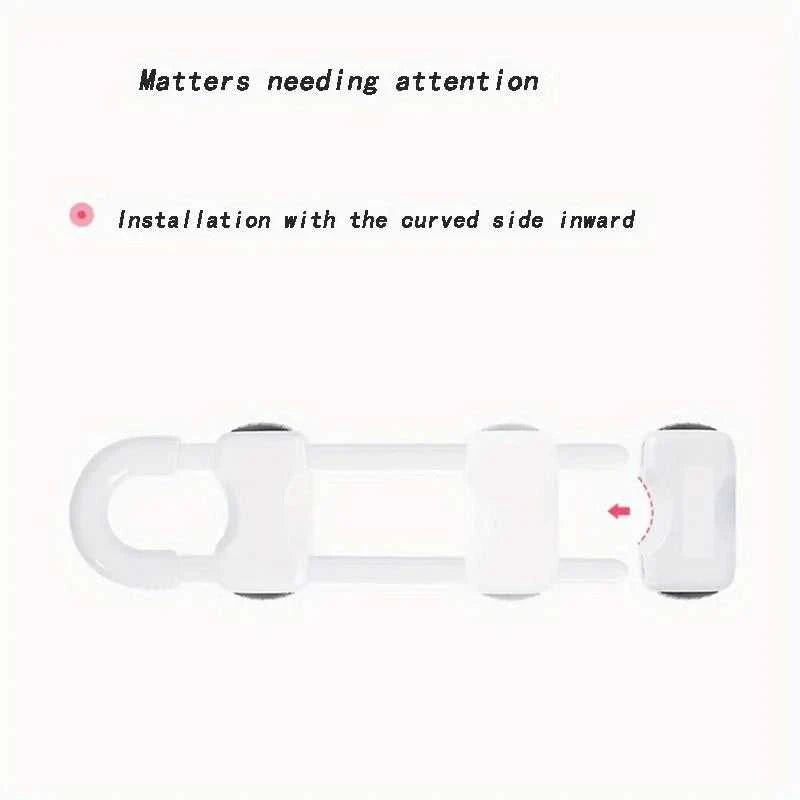 2/4PCS Sliding Cabinet Child Safety Locks Baby Proofing Cabinet Lock Cupboard Latches for Kids on Closet Door Knobs Handles The jack market .AU The jack market .AU Mum & Kids: Essential Products for Every Family $ 30 14:173#Black 4pcs