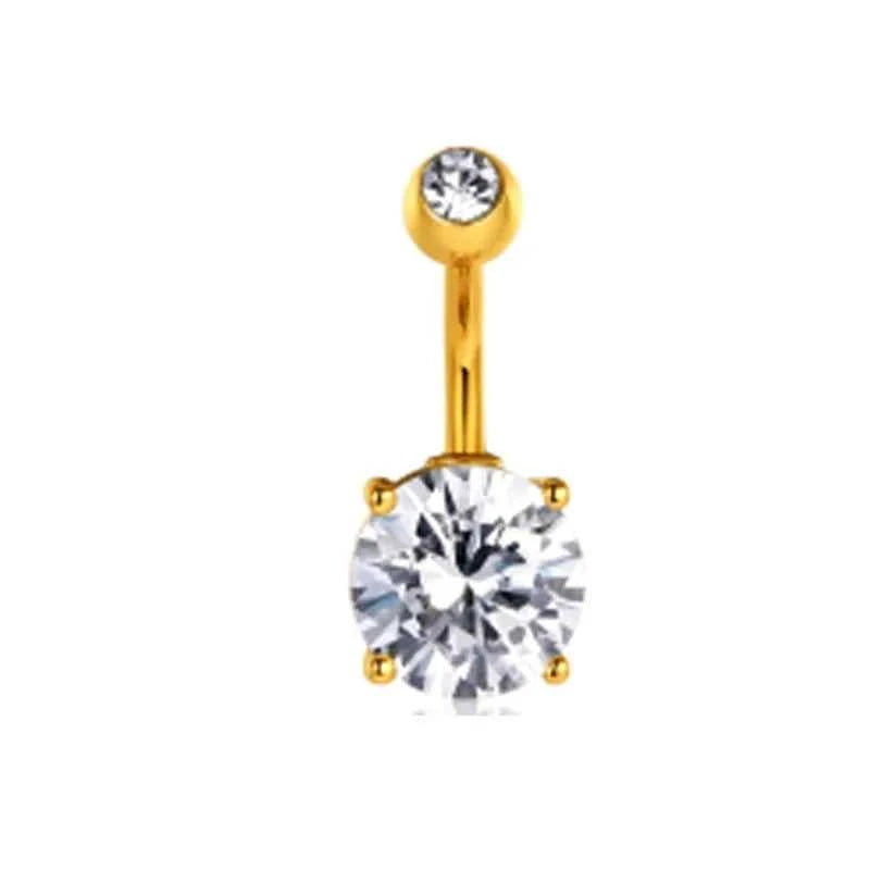 1Pc Gold Color Stainless Steel Belly Ring, Flower Heart Shaped CZ Crystal Navel Belly Button Rings Butterfly Navel Piercings 14G The jack market .AU The jack market .AU Jewellery & Chains $ 47 200001033:200003759#S7-1pc-golden