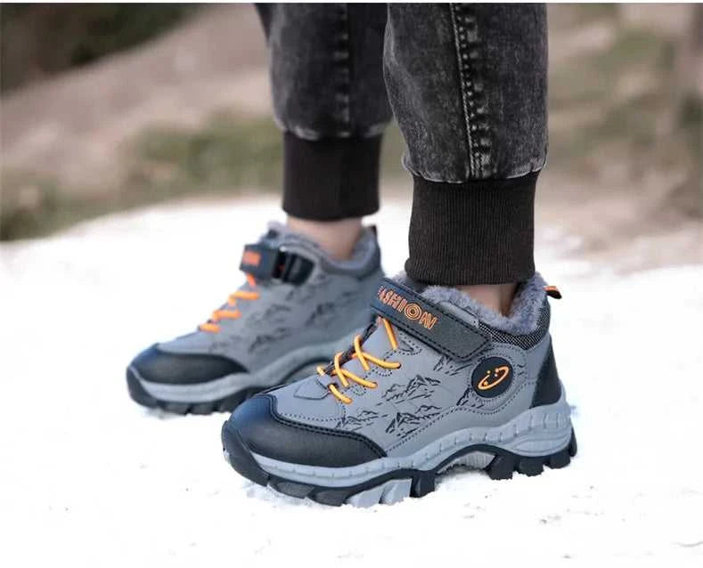 2023 New Winter Camp Boys Mountain Climbing Shoes Fashion Kids Teenage Hook & Loop Children Sport Shoe The jack market .AU The jack market .AU Mum & Kids: Essential Products for Every Family $ 48 14:100018786#Gray 02;200000124:152#32(Insole19.9cm);200007763:201336100