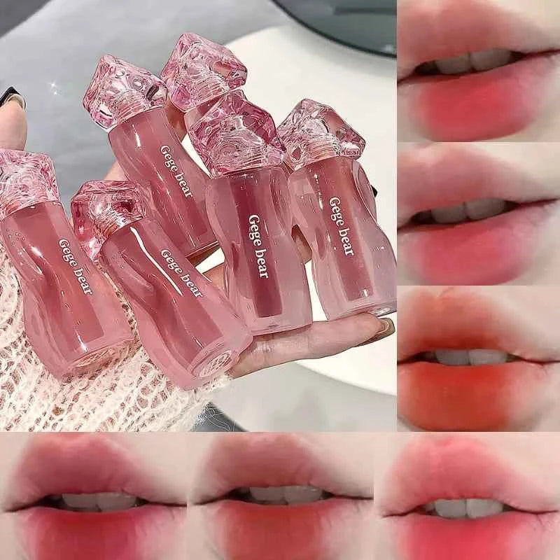 Gege Bear Velvety Cream Lip Mousse - Highly Pigmented, Nourishing Formula with Soft, Long-Lasting Texture
