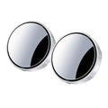 Car Blind Spot Mirror 360 Degree Adjustable Round Convex Rear View Mirror with Suction Cup Wide Angle Clear HD Anti Glare