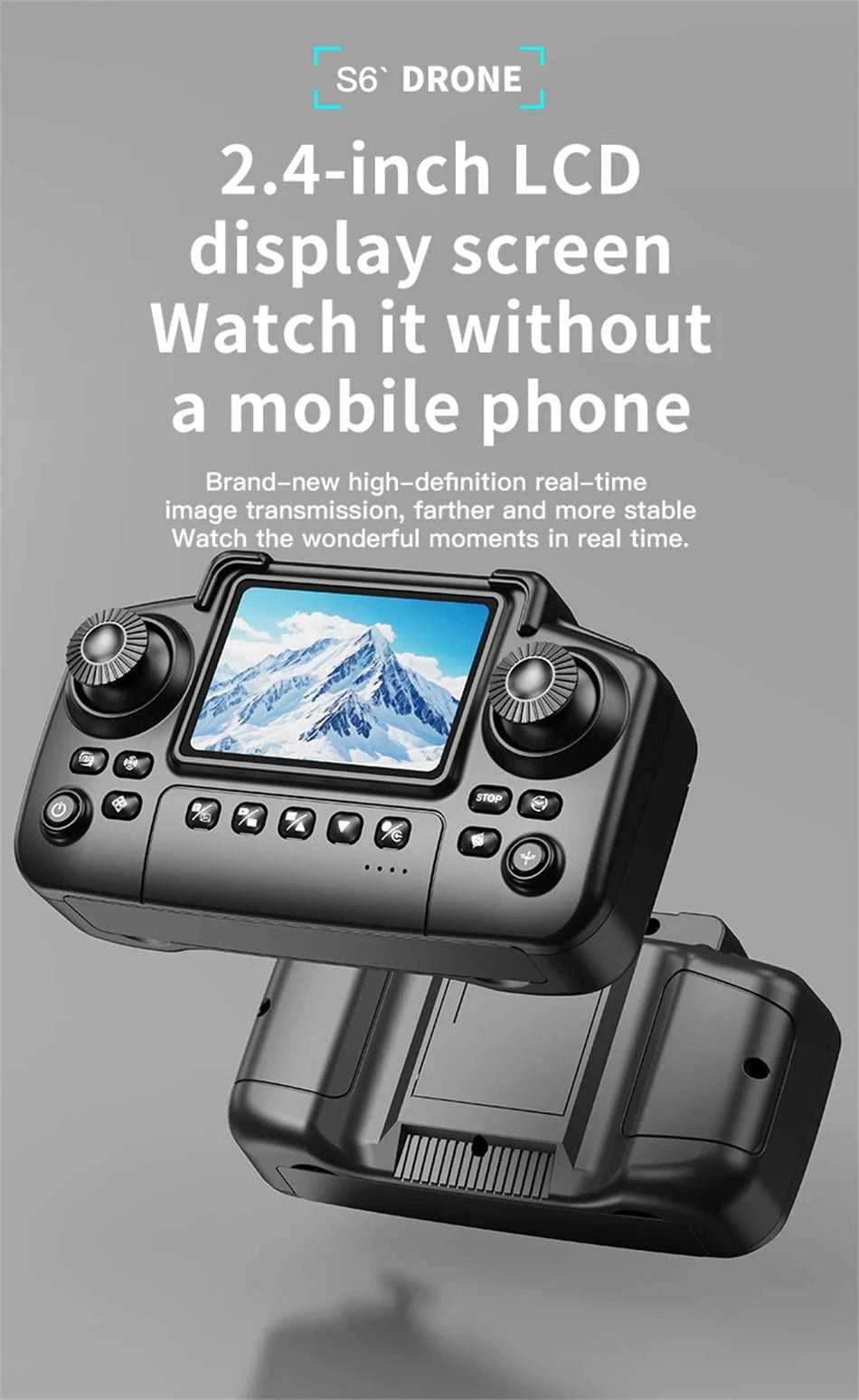 New Hot Sell S6 Drone Profesional 8k 4K HD Camera Optical Flow 5G Control Screen Obstacle Avoidance Quadcopter APRON Kid Gift The jack market .AU The jack market .AU Drones $ 89 14:10#MAX BLUE;200000828:201589807#Dual 8K
