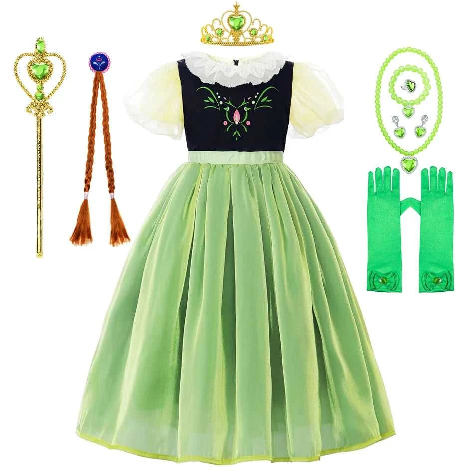 Anna Dresses Kids Summer Clothes Children Princess Dress The jack market .AU The jack market .AU Mum & Kids: Essential Products for Every Family $ 51 14:200002130#Dress14;200000463:200004195#4T