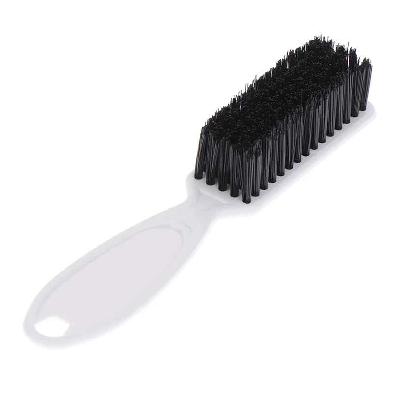 1PC Black Professional Fade Brush Barber Neck Sweeping Brush Comb Haircut Accessories Facial Cleaning Tools For Men Brushes Comb