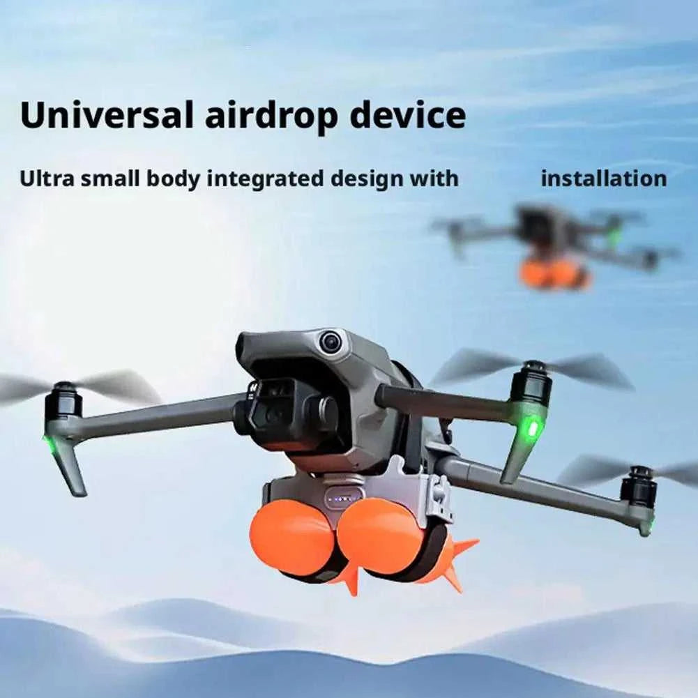 Remote Control Drone Dropper Remote Control Rescue Delivery 2 Way Releaser Double Thrower for dji Mavic 2/Mavic 3/Air 2/Air 3 The jack market .AU The jack market .AU Drones $ 102 14:200006152#B;200007763:201441035#CN