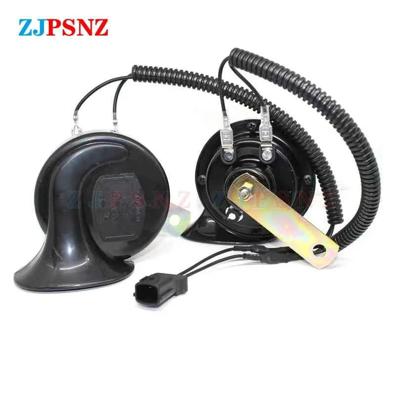 Auto Horn Plug 4 Wires Corrugated Tube Dedicated Snail Horn Socket Conversion Plug Car Speakers Single Horn Refit Double Horn