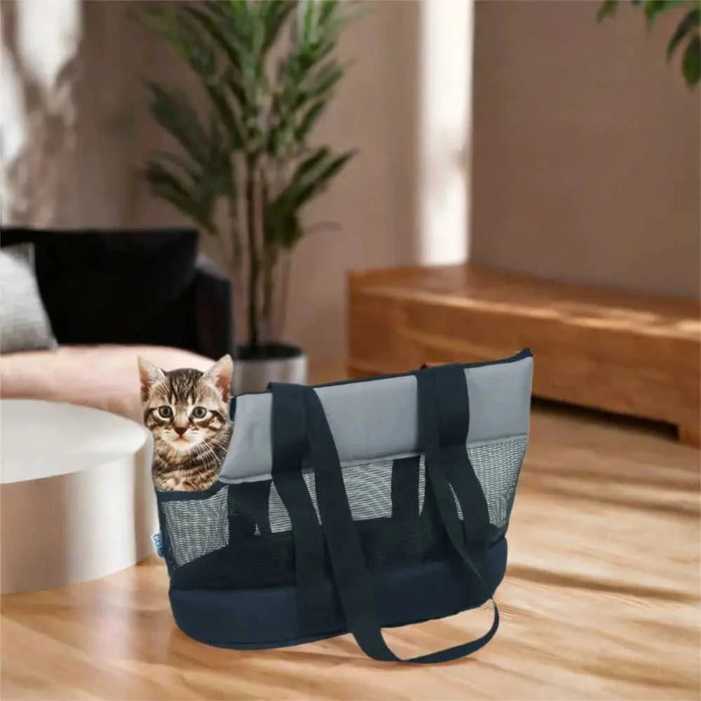Practical Oxford Cloth Pet Carrier Black Foldable Pet Bag Breathable Lightweight Pet Backpack Hiking Trip The jack market .AU The jack market .AU Home $ 44 14:193#Coffee;5:100014064#L