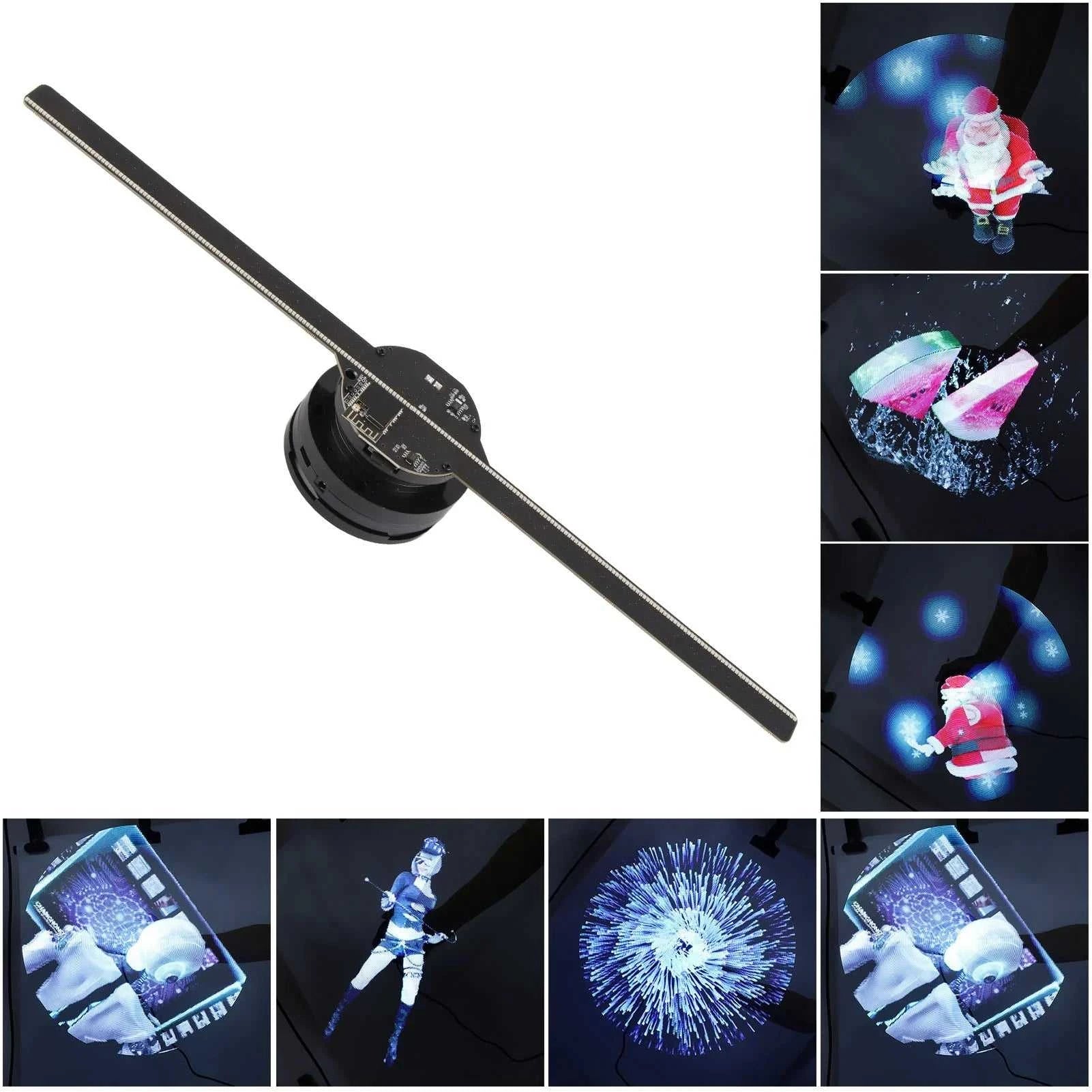 3D Hologram Fan 224 LED Light Beads High Resolution 3D Advertising Player for Business Store Shop Bar Holographic Projector Fan The jack market .AU The jack market .AU Accessories Electronics $ 98 14:350853#US