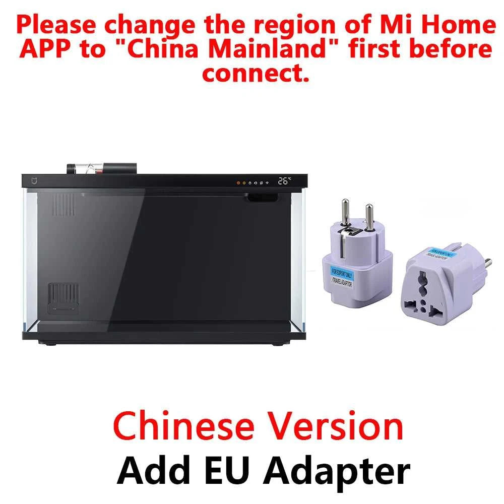 NEW MIJIA Smart Fish Tank MYG100 Work With Mijia APP Mobile Controlled Remote Feeding Smart Lighting System Light Aquarium20L The jack market .AU The jack market .AU Home $ 131 14:366#Add UK Adapter