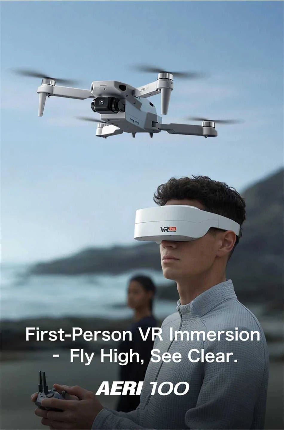 2026 New Aeri 100 VR Drone 8k Profeissional Aerial Hd Dual Camera Intelligent Opstacle Avoidance Brushless Power Foldable Drone The jack market .AU The jack market .AU Drones $ 106 14:193#Grey VR 4K 1B;200000828:201589807#Dual 8K