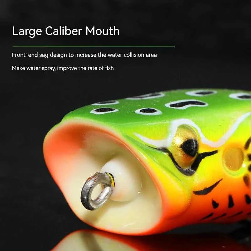 Big Mouth Topwater Frog Lures Durable Lifelike Silicone Bass Bait Floating Realistic for Pike Snakehead Salmon Trout Catfish The jack market .AU The jack market .AU Fishing Gear $ 21 14:200002984#D