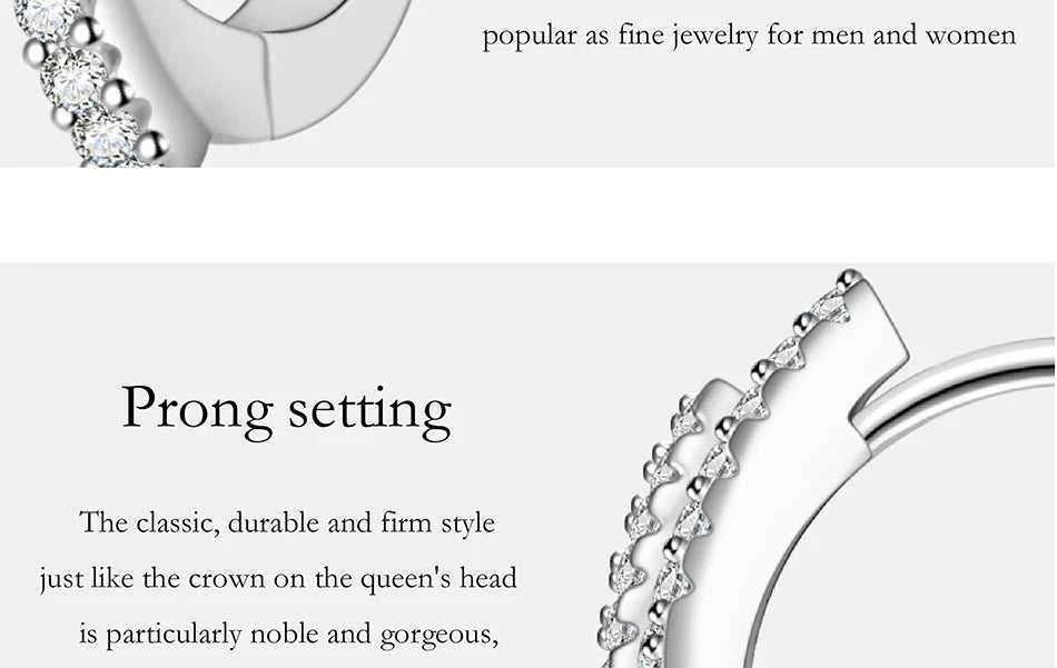 PERFANY 0.28CT Full Moissanite Hoop Earrings Women S925 Pure Silver Cross Design Laboratory Diamond Fashion Jewelry Party Gift The jack market .AU The jack market .AU Jewellery & Chains $ 82 200001034:361180#Total-0.28CT