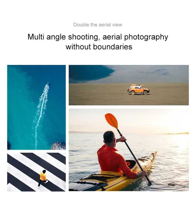 Lenovo D16 Drone 8K Aerial GPS Avoidance Bushless Motor Drone Electric Adjustment HD Profesional Dual-camera Optical Flow The jack market .AU The jack market .AU Drones $ 56 14:366#Drone Apron