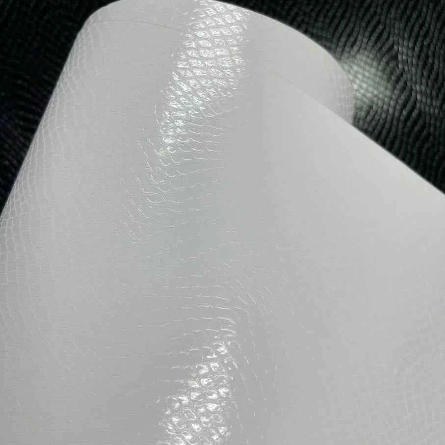 50CM*800CM Black Snake Skin Leather Grain Texture Vinyl Car Wrap Sticker Decal Film Adhesive Sticker Interior Car Styling