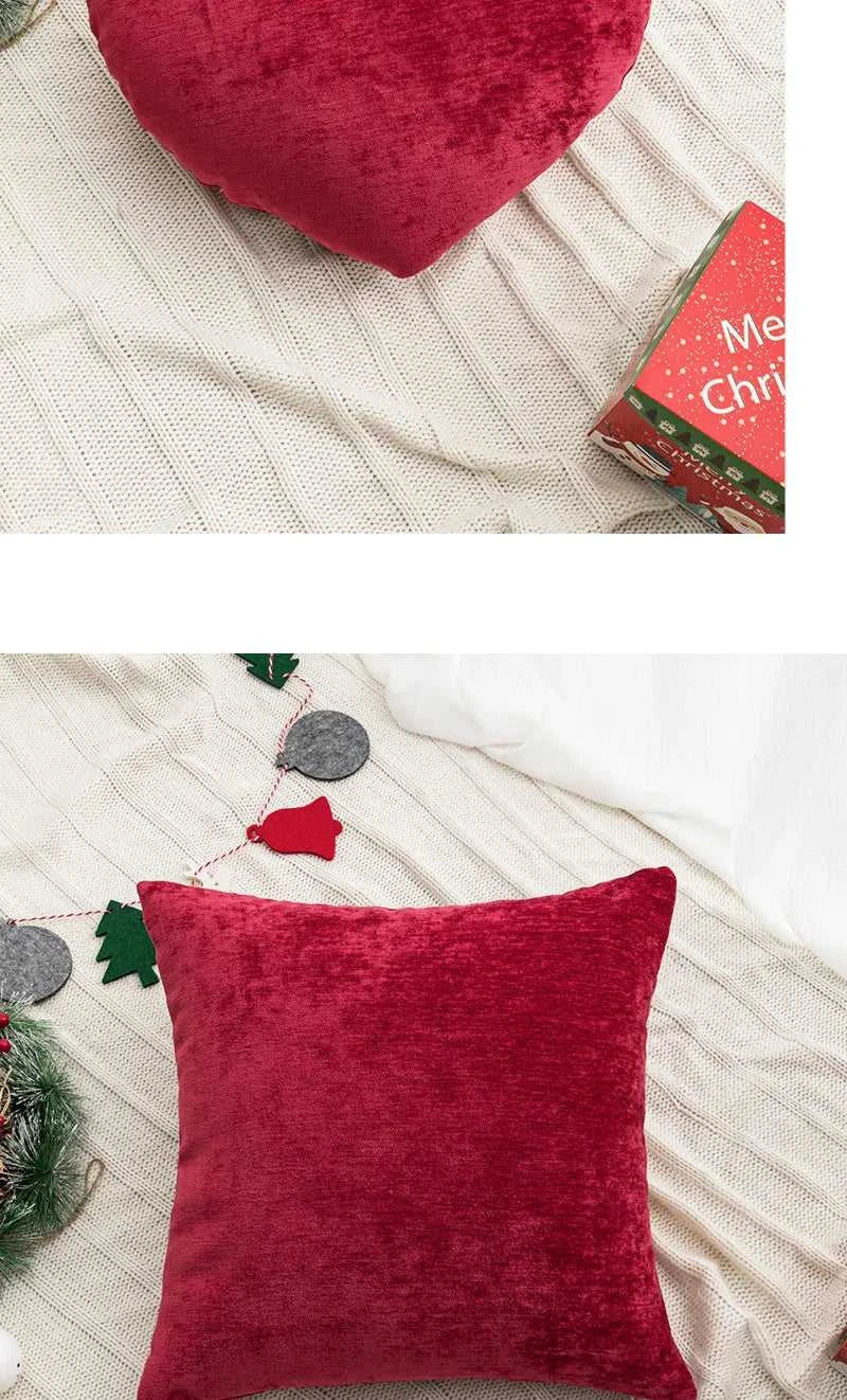 Beige Heart Tree Sugar Christmas Cushion White Red Pillow Cover for Home Decoration Soft Chenille Plush Tufted Emboridered The jack market .AU The jack market .AU Home $ 43 14:201619812#Love
