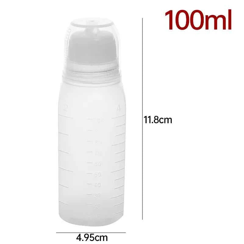 Clear Condiment Squeeze Bottles Honey BBQ Sauces Salad Oil Ketchup Dispenser Container with Scale Seasoning Bottle Kitchen Tool The jack market .AU The jack market .AU Home $ 40 14:193#Mixed-18pcs