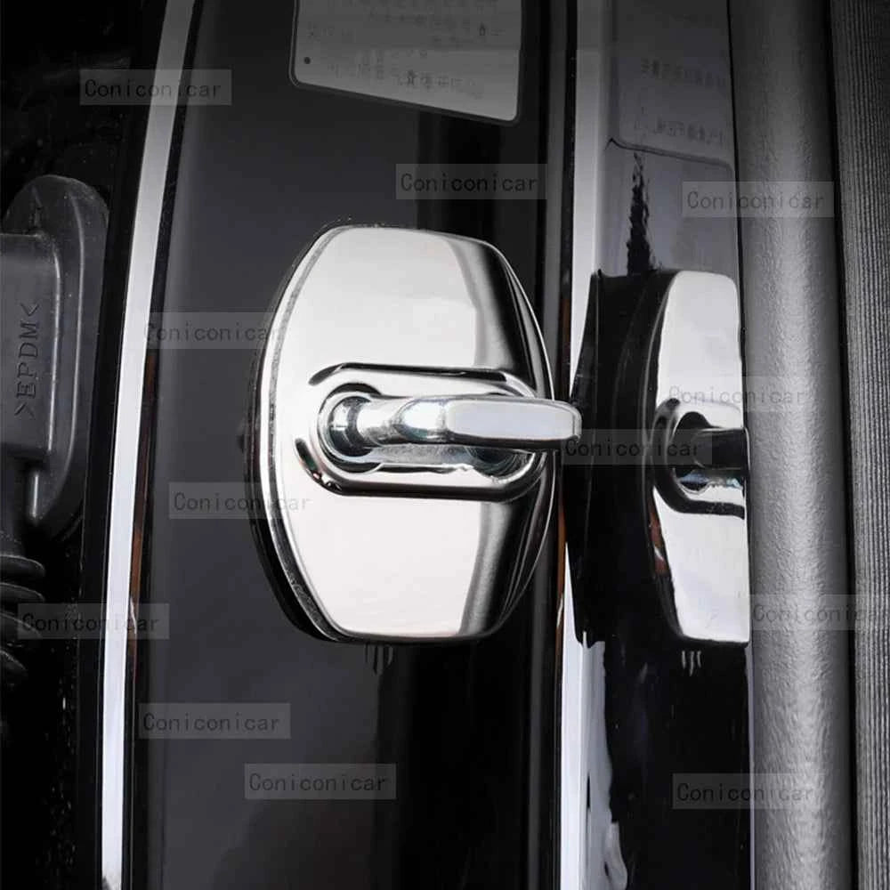Car Door Lock Protector Cover Stainless Steel For GMC SIERRA 2015-2023 Protect Buckle Anti-rust Decoration Accessories