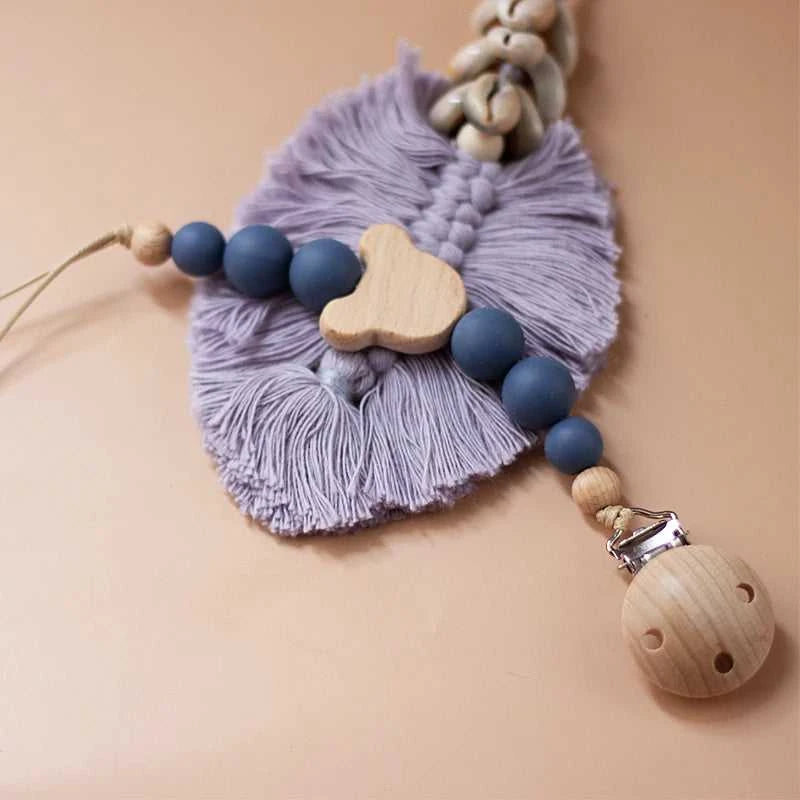 Custom Name Wooden Personalized Baby Pacifier Chain Silicone Bead Dummy Nipple Holder Guard Teether Pendant Newborn Gift Stuff The jack market .AU The jack market .AU Mum & Kids: Essential Products for Every Family $ 29 14:365016#NO.15
