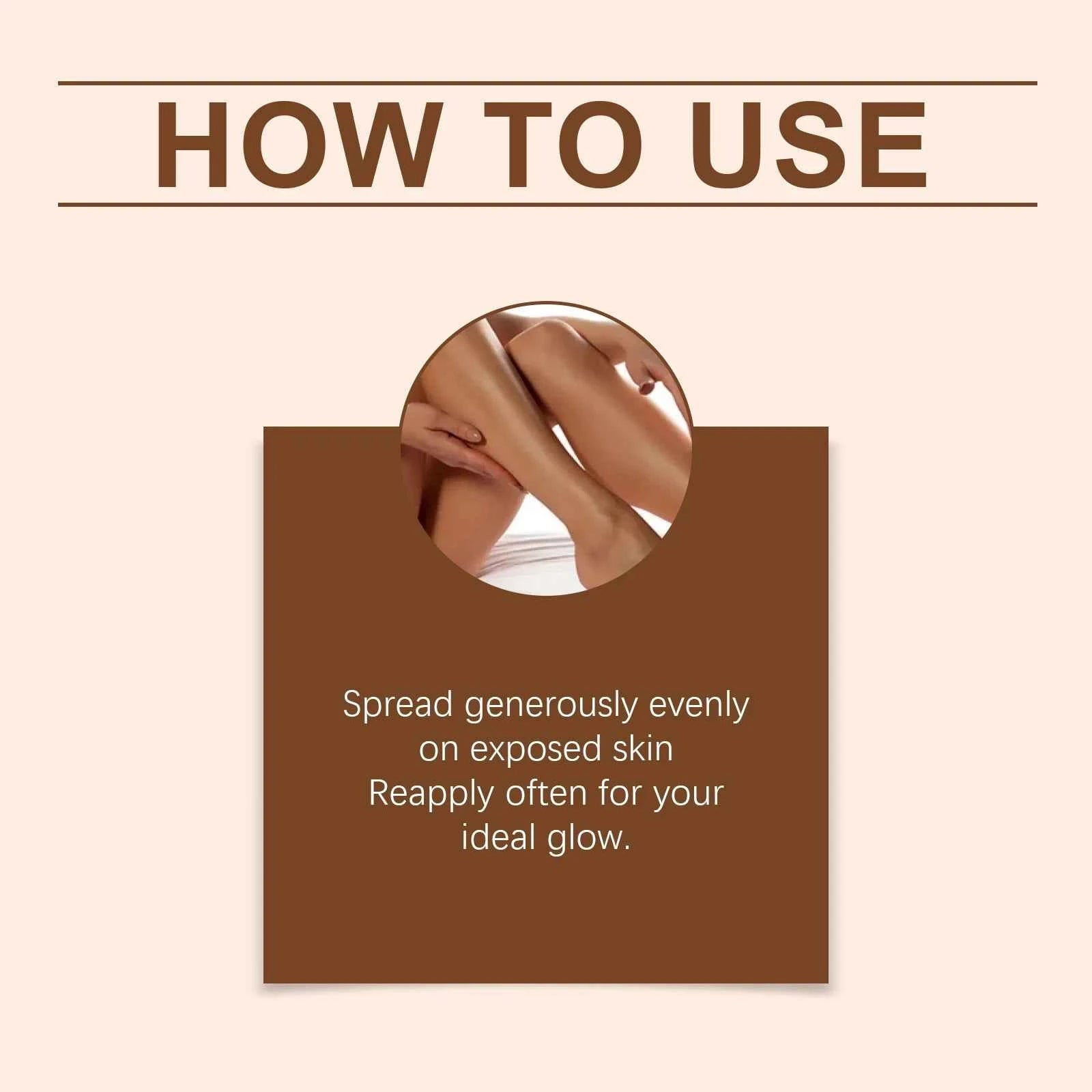 OCEAURA Coconut Dark Tanning Oil Long Lasting Bronzer Outdoor Summer Beach Brown Long Lasting Sunless Fake Tan Body Lotion 100m