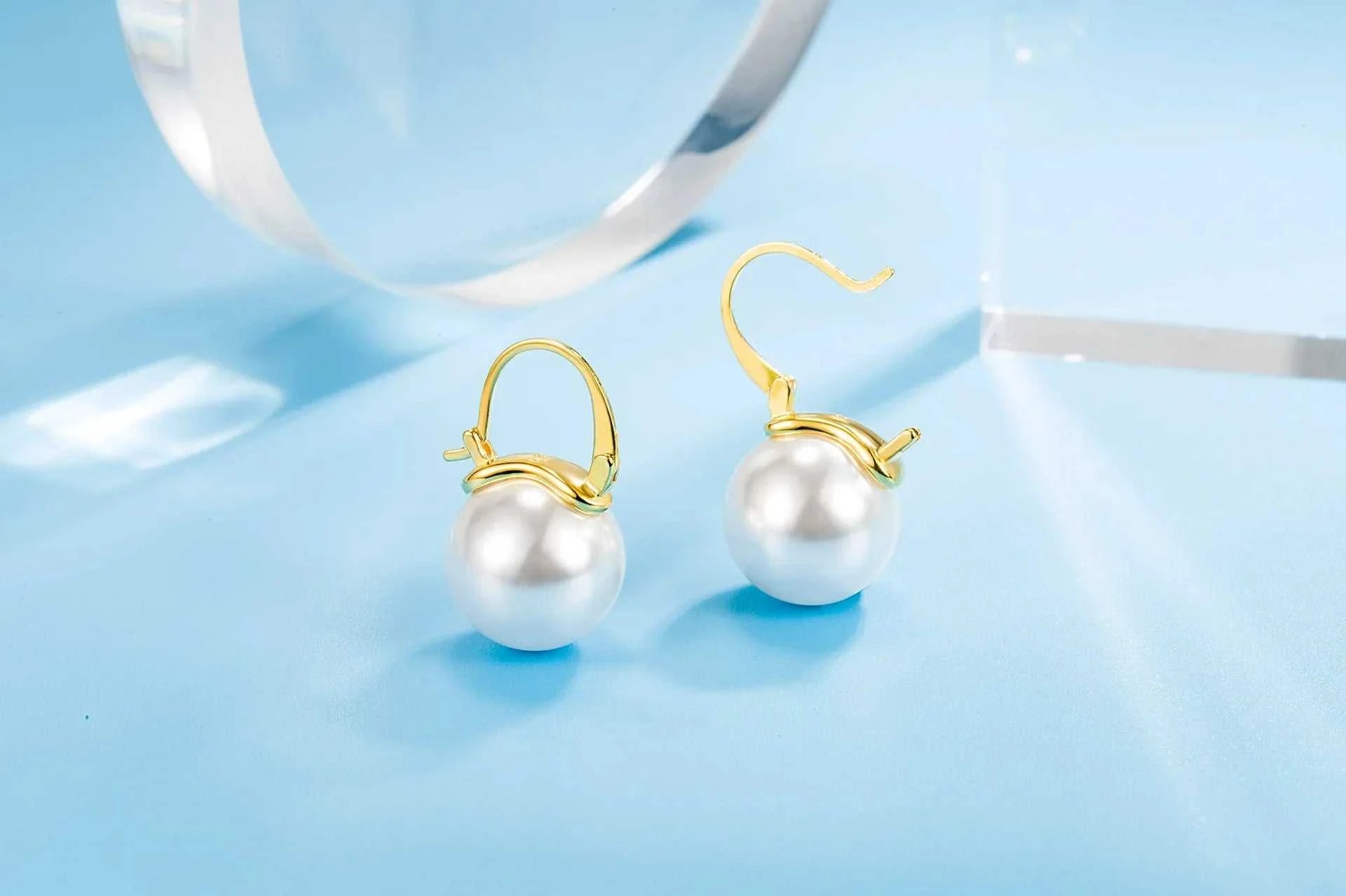 Trendy products 925 Sterling Silver earring for Women White Pearl 18k Gold romantic Hook Engagement Party Jewelry Holiday gifts The jack market .AU The jack market .AU Jewellery & Chains $ 48 200000226:29