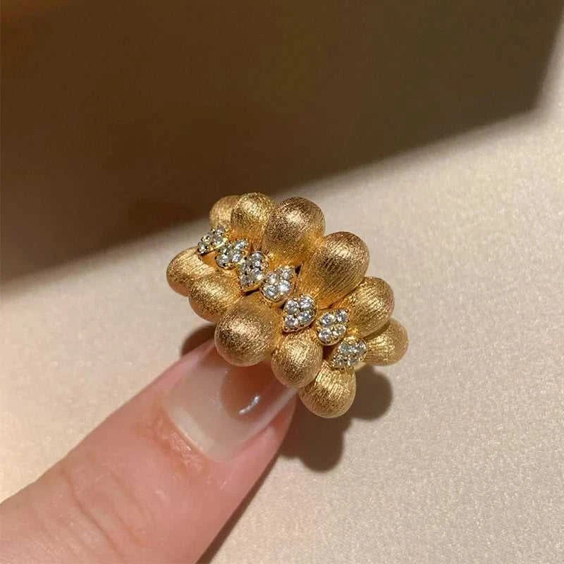 Vintage Beans Shape Glittering Fashion Adjustable Ring Trendy Women Elegant Jewelry Exquisite Party Gifts Accessories QD340 The jack market .AU The jack market .AU Jewellery & Chains $ 49 200000783:200209317#1