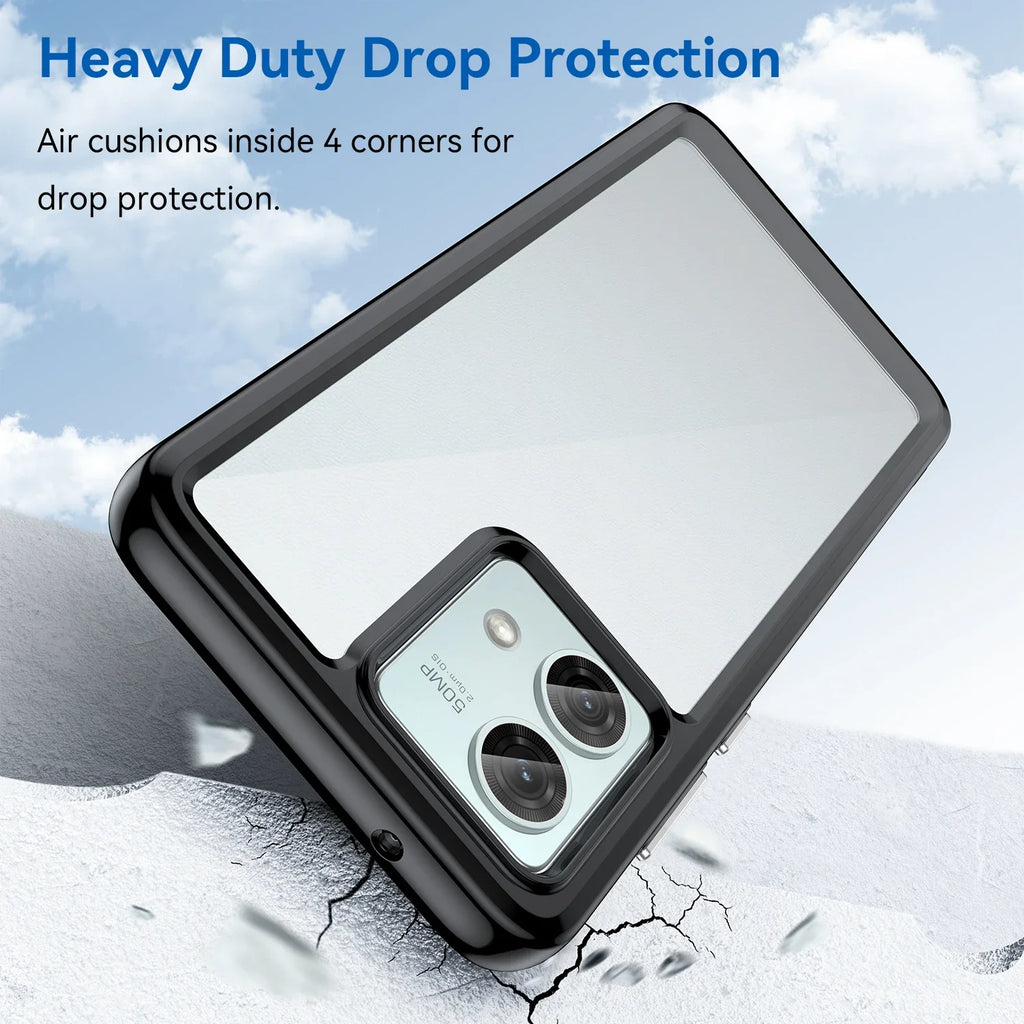 Colorful TPU Case for Motorola Moto G84/G54/G14/G04/G04S/G24/G34 - Shockproof Protection & Stylish Design