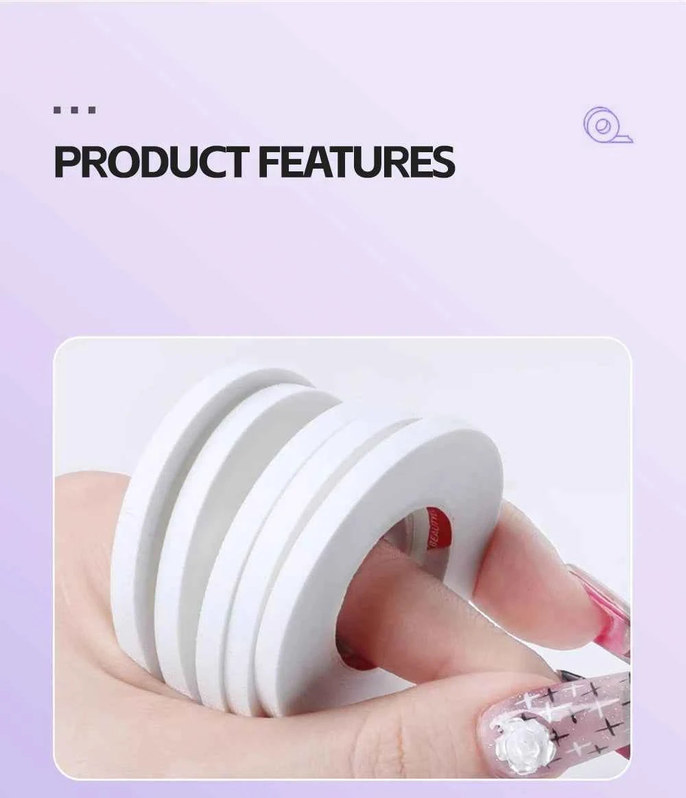 4mm Mini Eyelash Extension Tape Makeup Breathable Anti-allergy Easy to Tear Micropore Tape Professional Lashes Tape Wholesale