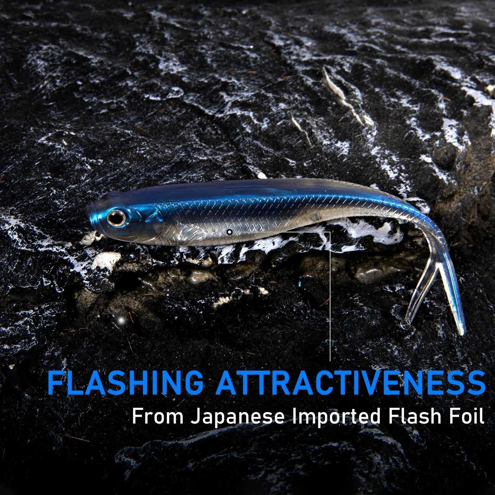 Dr.Fish 5/6pcs Fishing Soft Lure Plastic Saltwater Fork Tail Drop Shot Silicone Soft Bait Worm Bass Trout Pike Walleye Weedless The jack market .AU The jack market .AU Fishing Gear $ 24 14:202997806#Pink;200007763:201336100;5:8022#75mm-6pcs