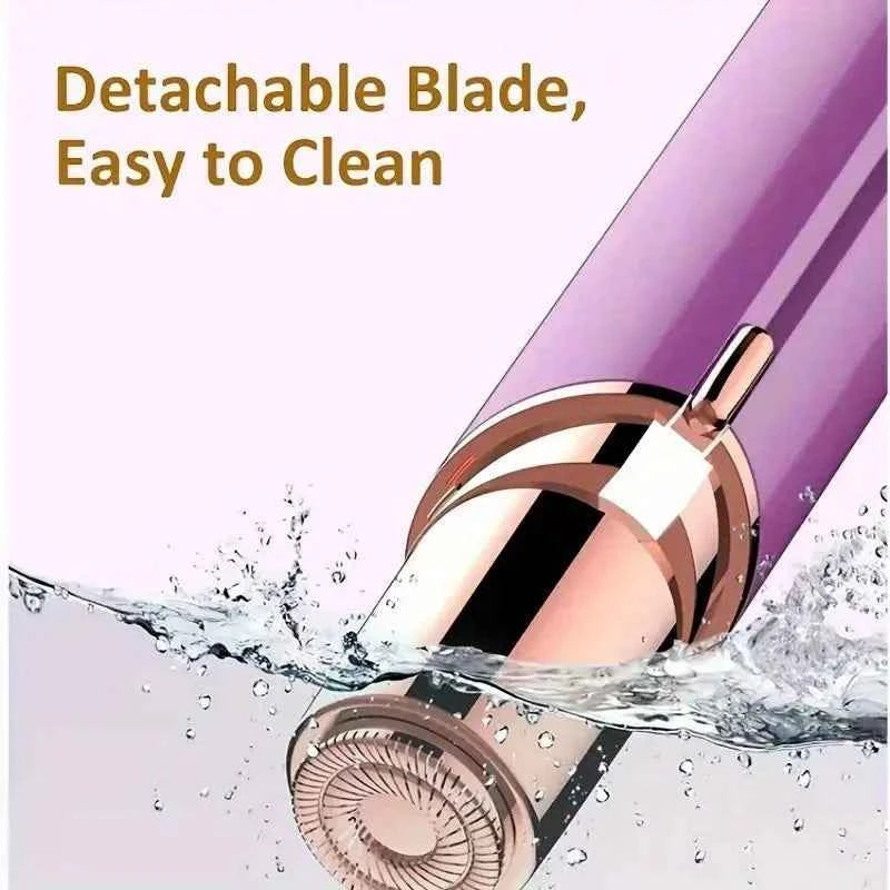 Flawless Generation 2 Double Halo Facial Hair Removal Tool - Effortlessly Achieve a Smooth, Hair-Free Face