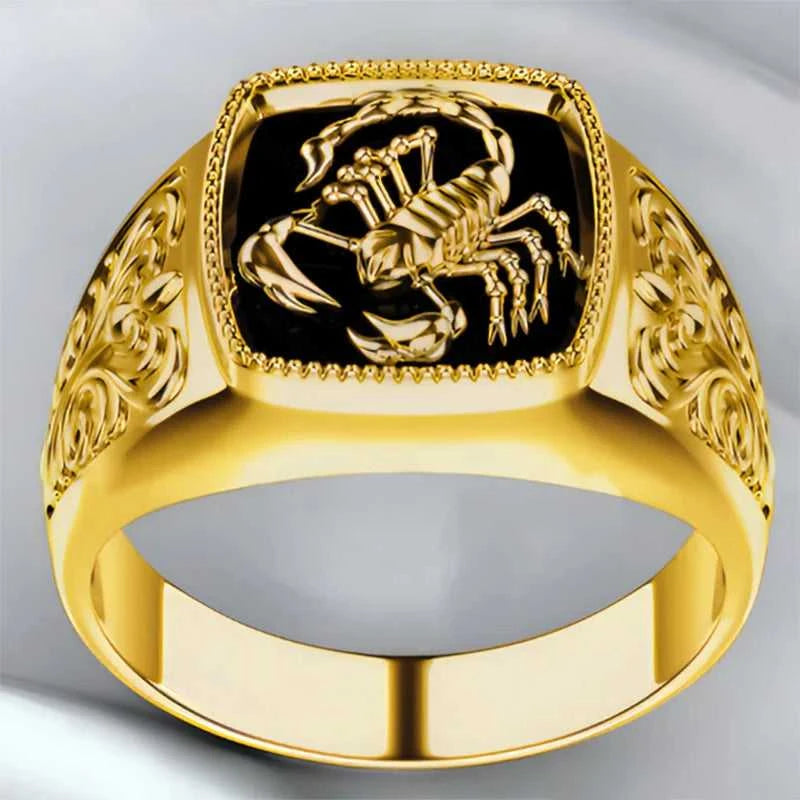 American Style Scorpion Drip Oil Ring High-End Fashion Jewelry for Men And Women Trendy Personalized Domineering Design The jack market .AU The jack market .AU Jewellery & Chains $ 53 200000369:200000285#13;200000783:193#H555