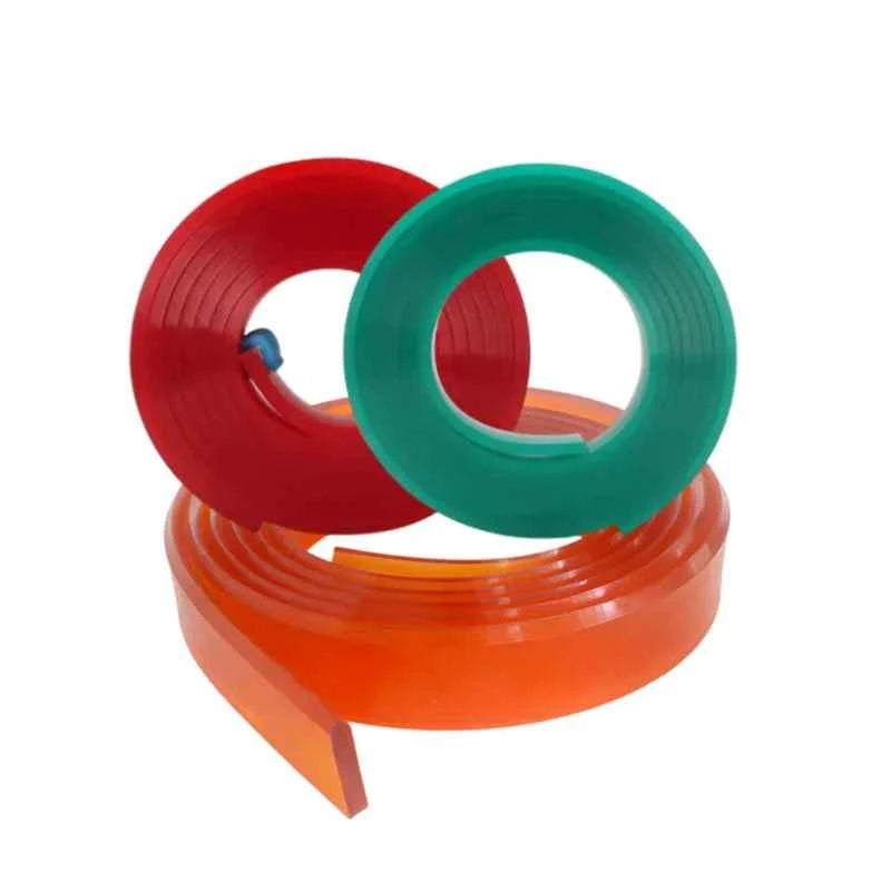 Squeegee Master 50mm Flat Silkscreen Squeegee - Durable Polyurethane Blade for Precision Printing