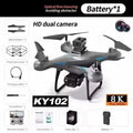 2026 Ky102 Drone 8k Hd Aerial Photography Dual Camera Brushless Quadcopter Obstacle Avoidance Optical Flow Aerial Rc Drone The jack market .AU The jack market .AU Drones $ 97 14:193#8K dual 1B