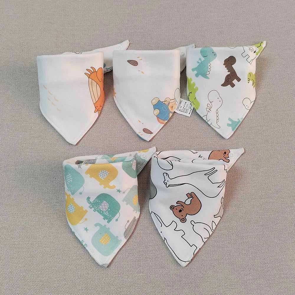 5Pcs/Lot Baby Bandana Bibs Cotton Triangle Double Layer Infant Feeding Burp Cloths Saliva Towel Apron Newborn Accessories The jack market .AU The jack market .AU Mum & Kids: Essential Products for Every Family $ 27 14:173#8;200007763:201336100