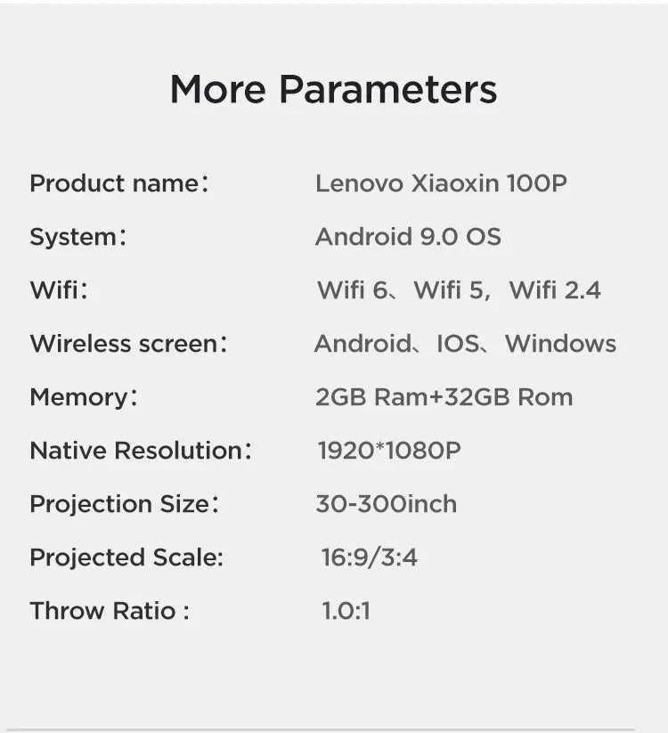Lenovo 4K Ultra HD Projector Android TV WiFi LED 2K 4K Video Movie Beam Android Projector PK DLP Home Theater Cinema Beamer The jack market .AU The jack market .AU Accessories Electronics $ 325 14:29#Lenovo 100P;200007763:201336100;200009209:201447605