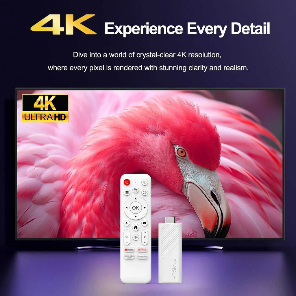 Smart TV Stick H96 MAX H313 Android 14 2.4G 5G Wifi6 BT5.0 Quad Core Home Media Player Voice Assistant Remote TV Stick The jack market .AU The jack market .AU Accessories Electronics $ 77 14:365458#2G 16G