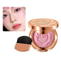 Radiant Rose 3-in-1 Blush Palette – Shiny & Matte Finishes for a Bright, Lasting Glow